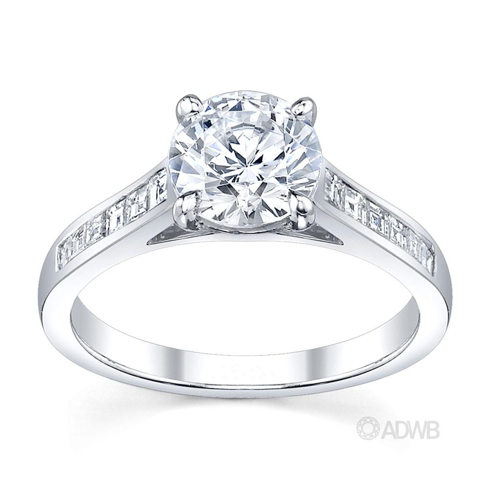 4 ctw Oval Lab Grown Diamond Hidden Halo Engagement Ring - Grownbrilliance